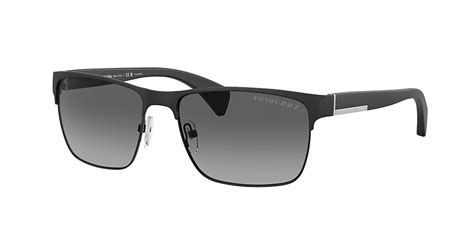 prada pr 51os 58|Prada PR 51OS Conceptual 58 Polarized Grey Gradient.